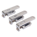 3 Pieces Solo Single Guitar Bridge With Wrench For 3/4/5/6/7/8 String Guitar,