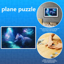 1000pcs DIY Paper Picture Puzzles Jigsaw Tiger Spirit Bird Intelligent Toys