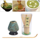 Japanese Style Matcha Tea Whisk Set Exquisite Gift for Tea Lovers Blue