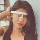 2Pcs Clear Safety Full Face Shield Visor Goggles Splash-proof Transparent