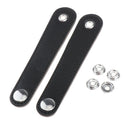 Accordion Bellows Strap Clasp PU Leather, Centre Distance Optional 10.2cm