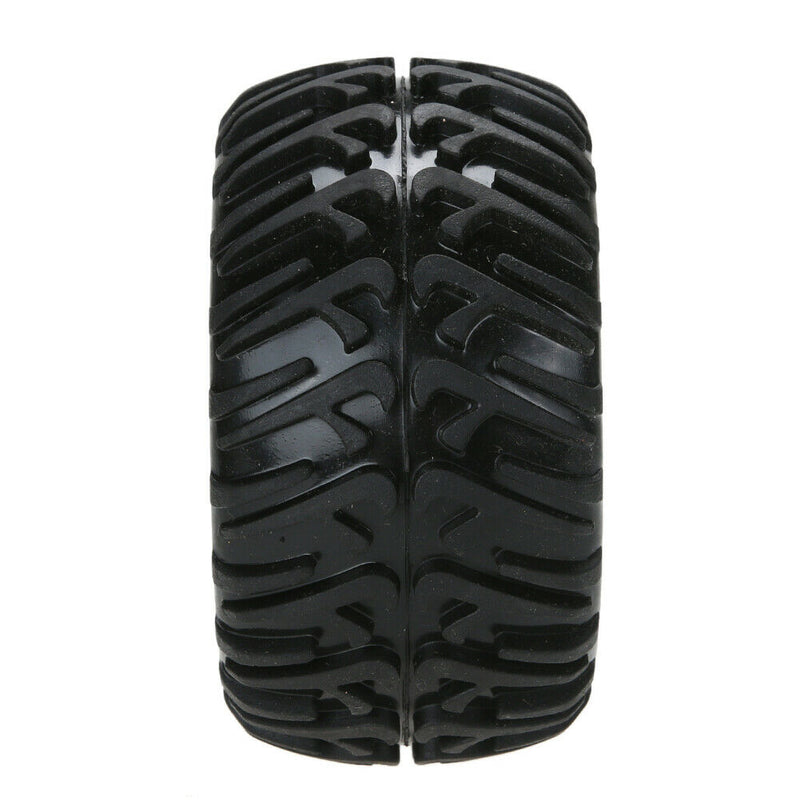 New 4PCS Wheel Rim & Tires For HSP 1:10 Monster Truck RC Car 12mm Hub