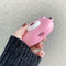 Pink Camera Pattern Earphone Case Soft Silicone Protective Cover for AirPods Pro