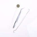Dental Instruments Mouth Mirror Probe Tweezers Teeth Tooth Clean Hygiene Kit MO