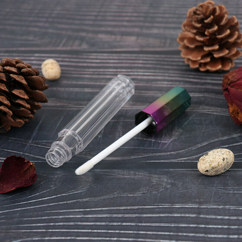 Mini 3ML Lip Gloss Tube Empty Refillable Lipstick Cosmetic Makeup ContainerS Ew