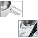 [7-Piece]Stainless Steel Measuring Cups - Made of 1 Solid Piece 304 Stainle I8R8