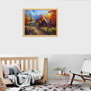 House 5D Round Diamond Painting Embroidery DIY Needlework Cross Stitch Set