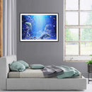 5D DIY Full Drill Diamond Painting Undersea Embroidery Mosaic Craft Kits
