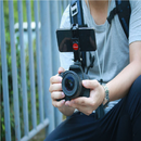 1Pcs Adjustable Black Small Mini Phone Clip Tripod Adapter Holder Universal