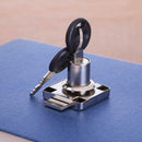 Steel Zinc Alloy 136C Drawer Lock Desk Furniture Cabinet Locker with 2 Keys
