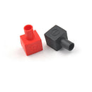 2Pcs Motorcycle Terminal Rubber Covers Battery Sleeve Insulation Cap M&O