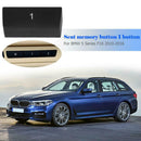 Car Power Seat Switch 1 Button Cover Cap for 5 Series F10 GT 7 Series F02