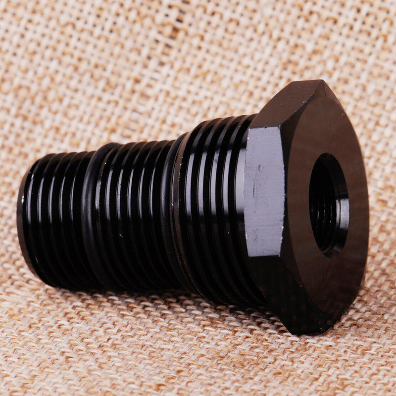 1/2-28 to 3/4-16 13/16-16 3/4NPT Automotive Threaded Oil Filter Adapter Aluminum