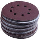 50pcs 125mm orbital sander sandpaper discs 40,60,80,100,120g grit sanding n