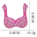 Creative Bra Brooches Pin Rhinestone Jacket Denim Badge for Children Gift