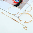 European And American Fashion Ol Round Irregular Bracelet Bracelet Alloy Co