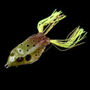 Lure Bass Fishing Hooks Bait Tackle Topwater 5pcs Soft Baits with Box UK