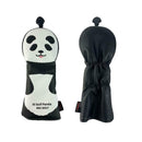 Pack 3 Golf Headcover, Golf Club Cover Panda Animal Lovely Head Cover
