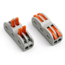 10X Wire Connector Mini Fast Universal Compact Wiring Connector Push-In Terminal