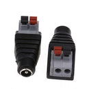 3pcs 5.5 X 2.1mm Pressed DC Power Female Connector Adapter for LED Strip