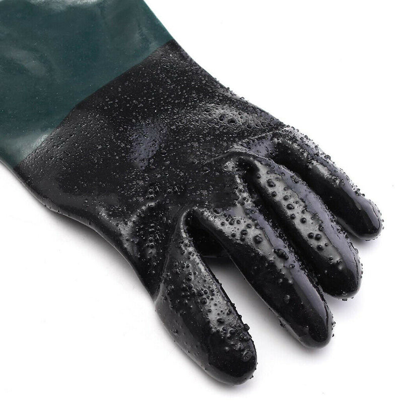 7" x 24" Durable Sandblasting  Sand Blast Blaster Blasting Gloves