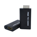 3.5mm Audio HDMI Converter PS2 to HDMI Adapter Plug and Play for PS2