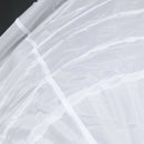 Drawstring Wedding Bridal Petticoat Six Hoops Larges Full White R8Q5
