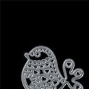 1pc bird metal cutting dies stencil scrapbook album paper embossing craft   Z