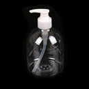 Hand Pump 500ml Plastic Bathroom Hotel Liquid Soap Foam DispenserShampooBottle Z