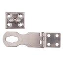 2 pcs Stainless Steel Small Solid Brass Hasp and Staple Catch Latch Cabinet Lock