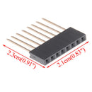 10pcs 8 pin female tall stackable header connector socket for Shield  JR