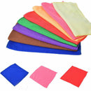 10 Pcs Mixed Color Microfiber Car Cleaning Towel Kitchen Washing Polishing Cloth