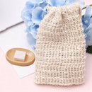 6 Pcs Natural Exfoliating Soap Bags Handmade Sisal Soap Bags Natural Sisal