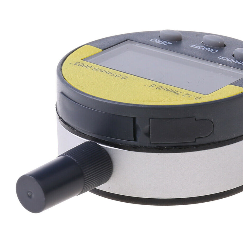 Digital Dial Indicator 0-12.7mm/0.5" Gauge Range 0.01mm/0.0005" Precision Tools