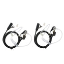 2Pieces Covert Acoustic Tube Earpiece Headset for Yaesu Vertex VX-1R Radio