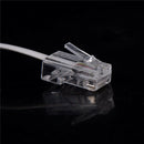 RJ11 6P4C Female To Ethernet RJ45 8P8C Male F/M Adapter Converter Cable Phone M&