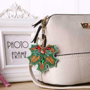 3pcs DIY Full Drill Special Shaped Diamond Painting Women Bag Key Chains