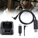 USB Charger Cable with Light for BaoFeng UV5R UV82 Walkie Talkie