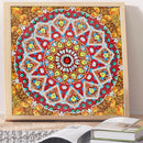 5D DIY Special Shaped Diamond Painting Mandala Cross Stitch Craft Kit Decor