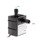 DC12V 240L/H Ultra Quiet Brushless Motor Submersible Pool Solar Water Pu WZJ