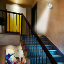 7LED PIR Motion Sensor Wall Light Corridor Night Lamp Garden Security Lamps