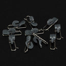 10 Pcs Fishing Bait Clip Strong Nice Swivels Lock Snaps Fishing Accessories NEW
