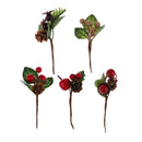 30Pack Fine Shabby Chic Artificial Dried Flowers For Wedding Card Decoration