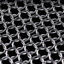 Chainmail Scrubber Stainless Steel Skillet 8" x 6"  mail cast iron