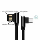 USB Type C to USB 3.0 Cable Fast Charge, Double 90-Degree Interface Double