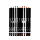 12PCS Makeup Lasting Eye Shadow Eyeliner Lip Pencil Pen Cosmetics Coffee