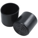 Rubber Furniture Crutch Feet Stool Chair Leg Tip Pad 4Pcs Black P9Z5