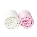 Soft Baby Infant Newborn Cotton Gauze Bath Towel Bathing Cloth Pink