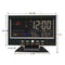Electronic Clock Weather Color Alarm Clock Novelty Voice Control  Weather 2019