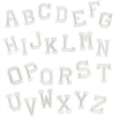Cartoon English Alphabet Alphabet Mixed Embroidery Clothes Badge Clothes Po